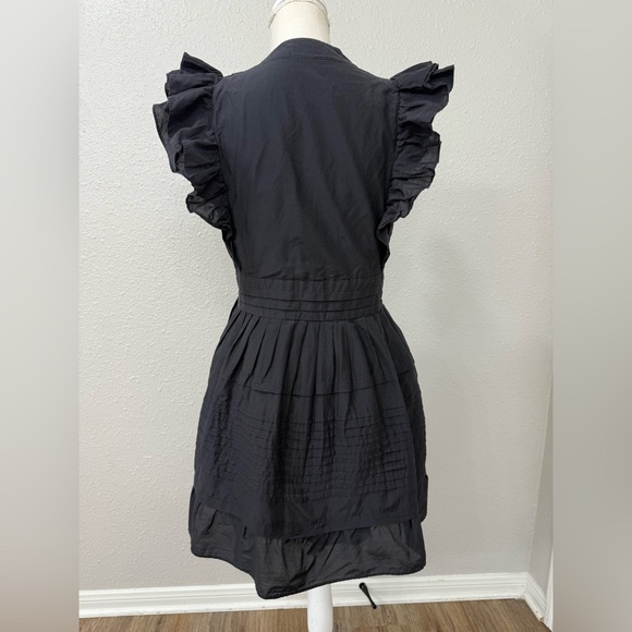 Magali Pascal Ruffled Mini Dress size M-L - Picture 3 of 12
